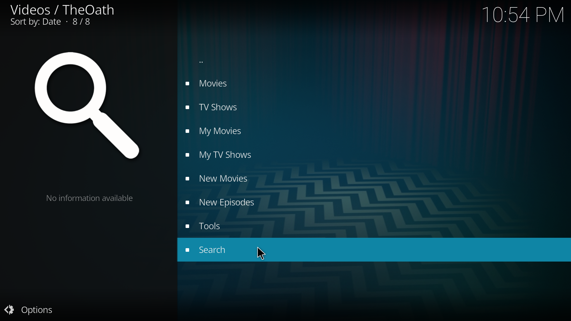 how to search for and use kodi addons